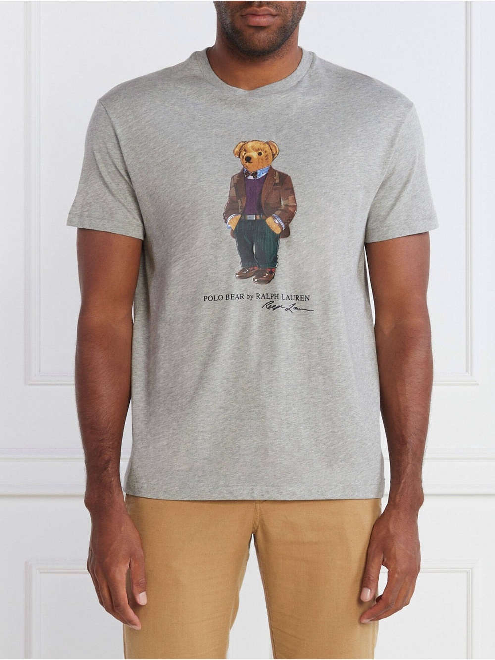 Ralph Lauren Polo Bear Graphic Tee - Grey